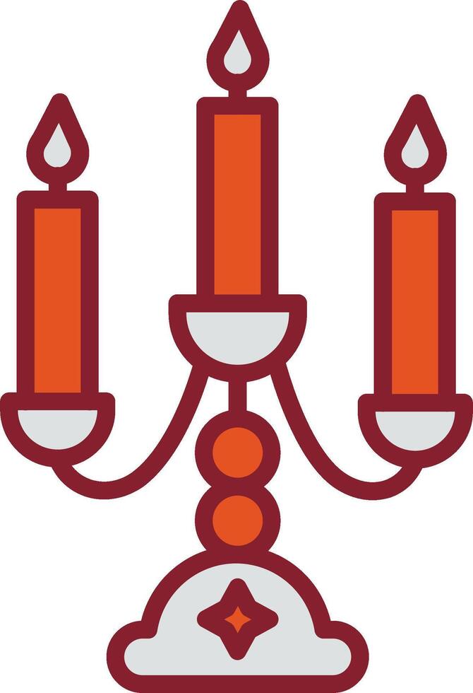 chandelier vecteur icône
