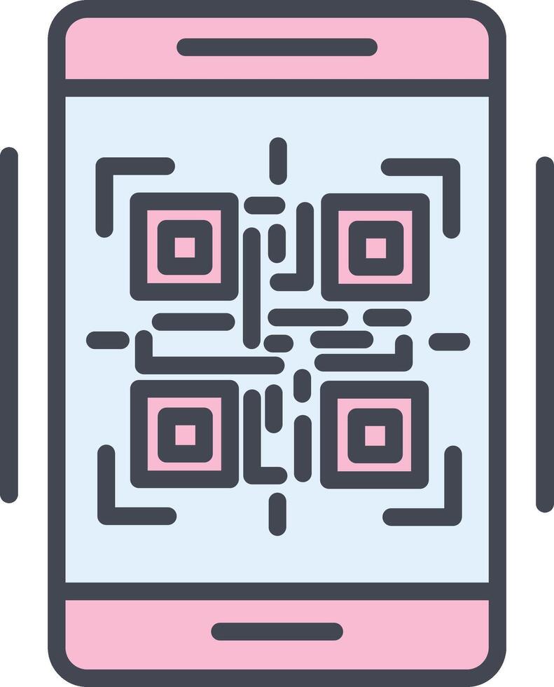 icône de vecteur de code qr