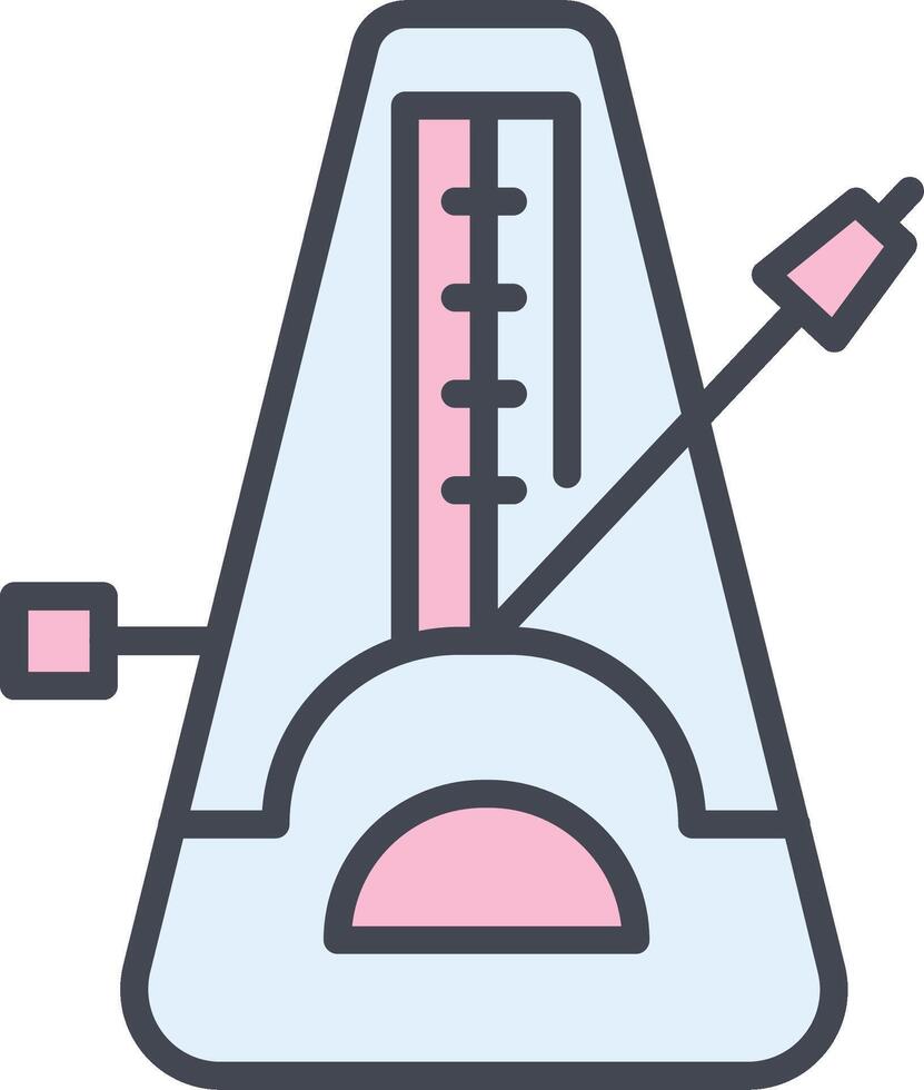 icône de vecteur de métronome