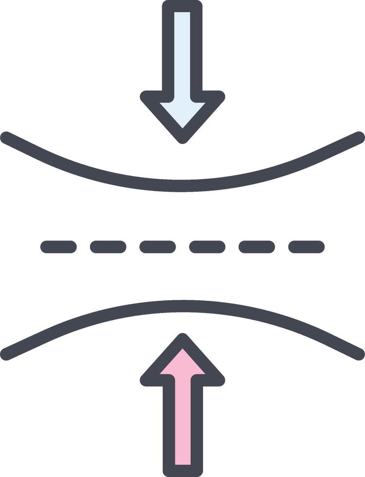 icône de vecteur d'élasticité