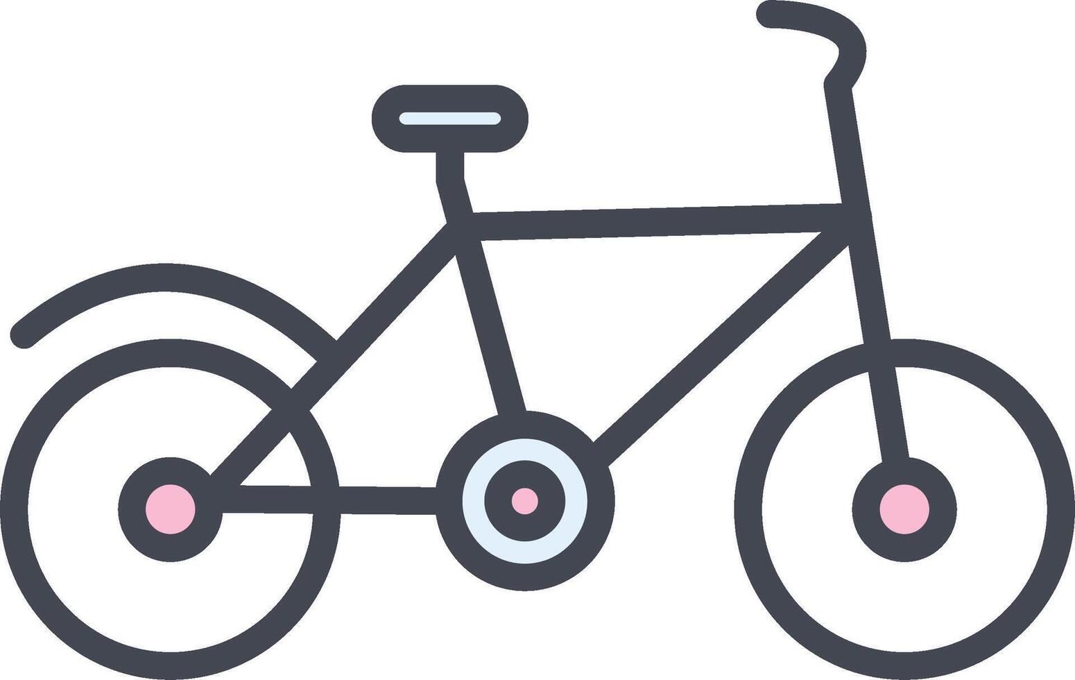 vélo ii vecteur icône