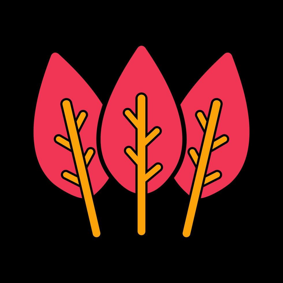 icône de vecteur de feuilles de tabac