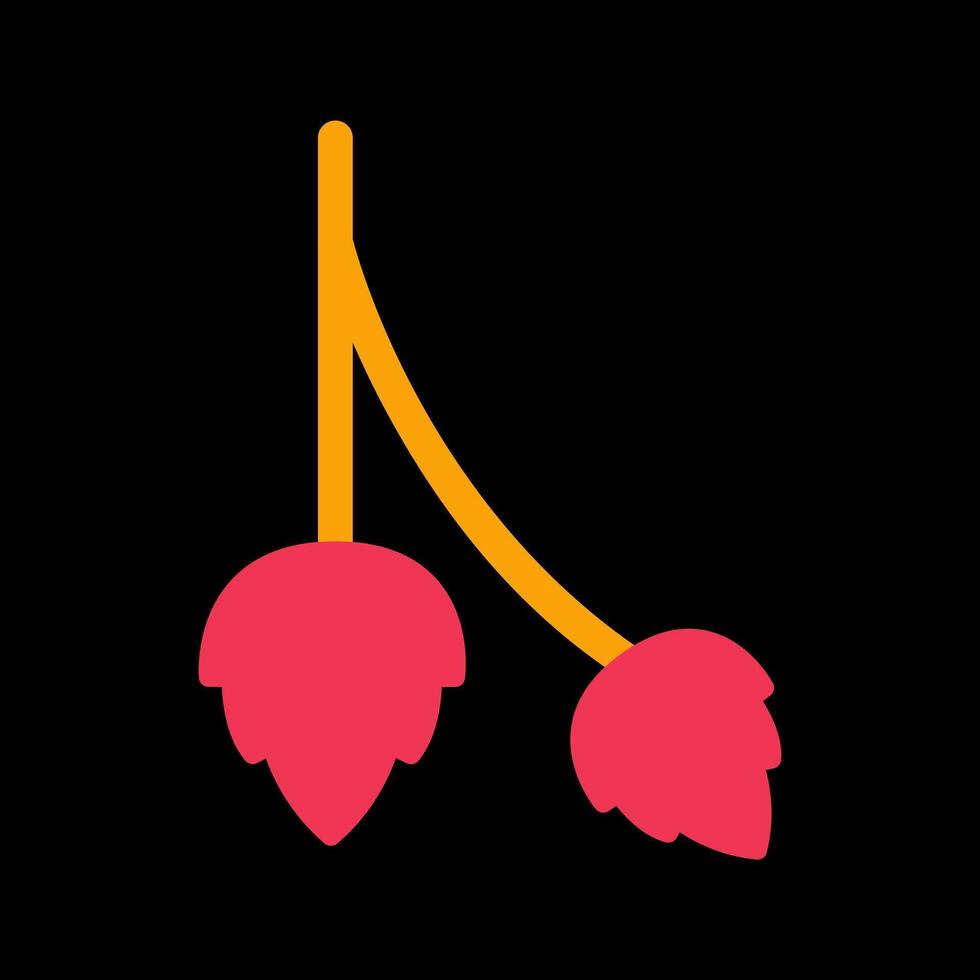icône de vecteur de houblon
