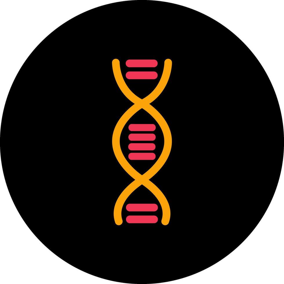 icône de vecteur de structure adn