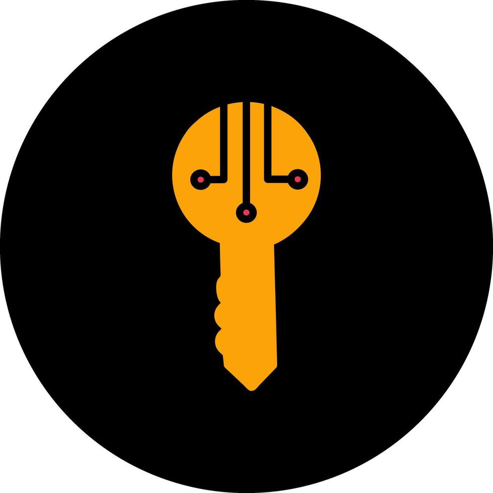 icône de vecteur de clés