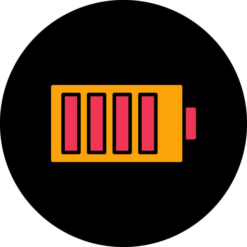 icône de vecteur de cellule de charge