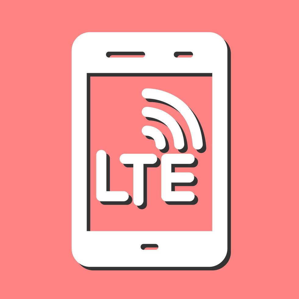 lte vecteur icône