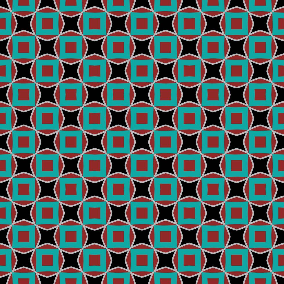 motif abstrait sans couture multicolore. arrière-plan et toile de fond. multicolore. conception ornementale colorée. ornements en mosaïque colorée. illustration graphique vectorielle. vecteur