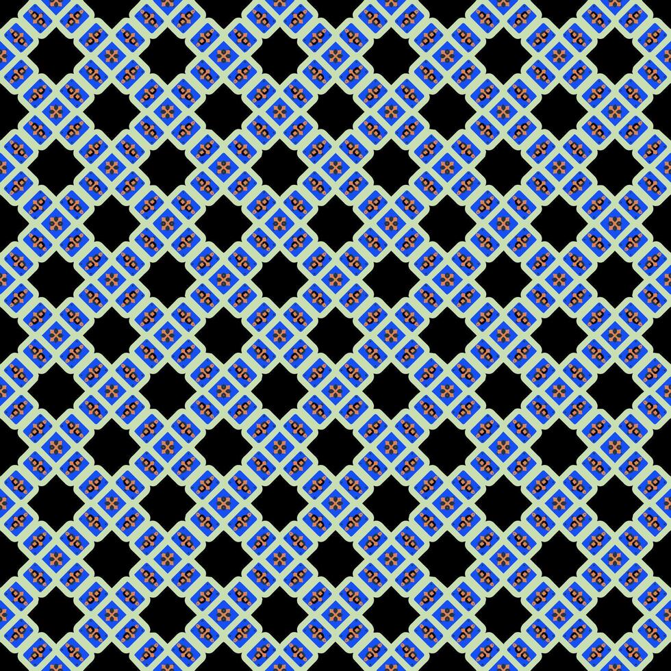 motif abstrait sans couture multicolore. arrière-plan et toile de fond. multicolore. conception ornementale colorée. ornements en mosaïque colorée. illustration graphique vectorielle. vecteur