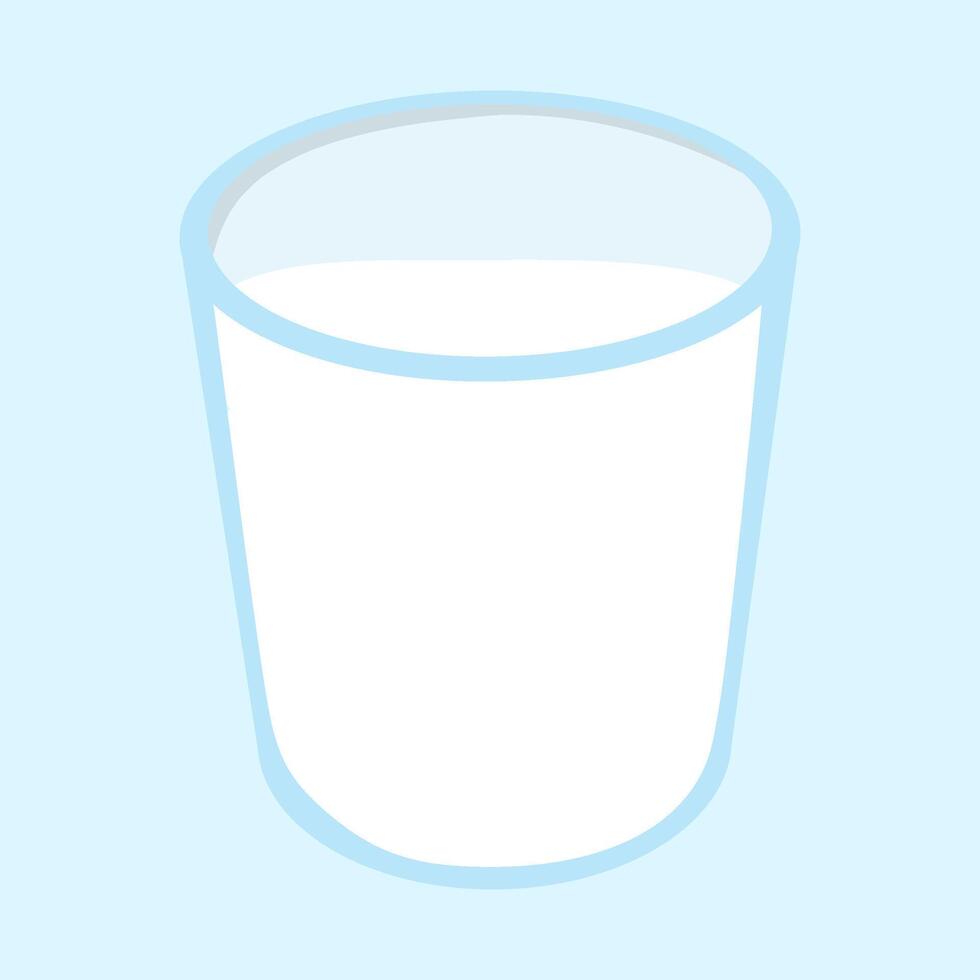 verre de Lait icône vecteur