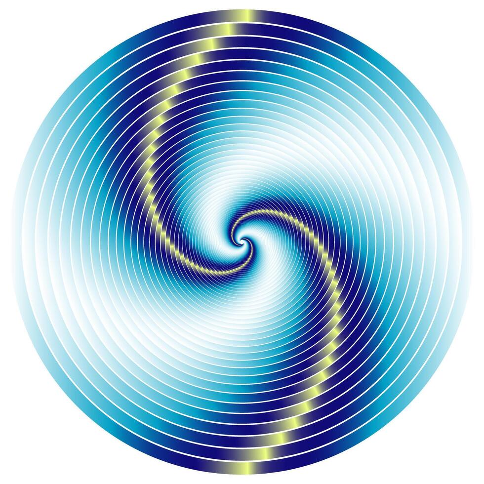 abstrait spirale tournant et torsion lignes, ordinateur généré arrière-plan, 3d le rendu Contexte vecteur