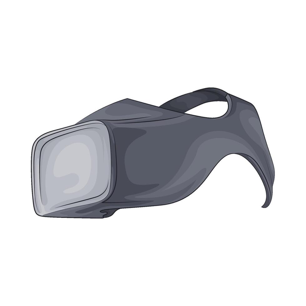 illustration de virtuel réalité des lunettes vecteur