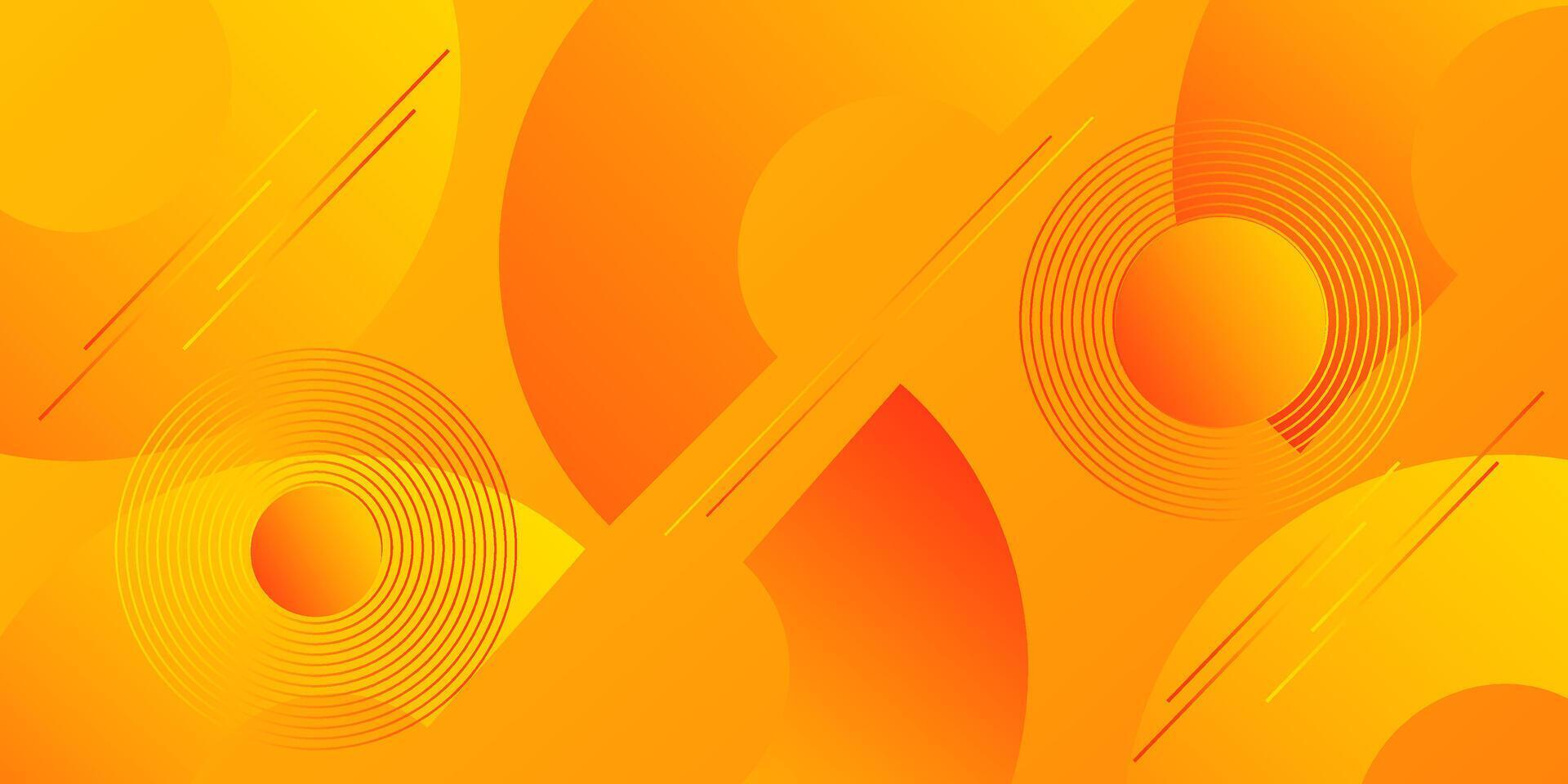 moderne abstrait Orange pente style Contexte effet conception vecteur