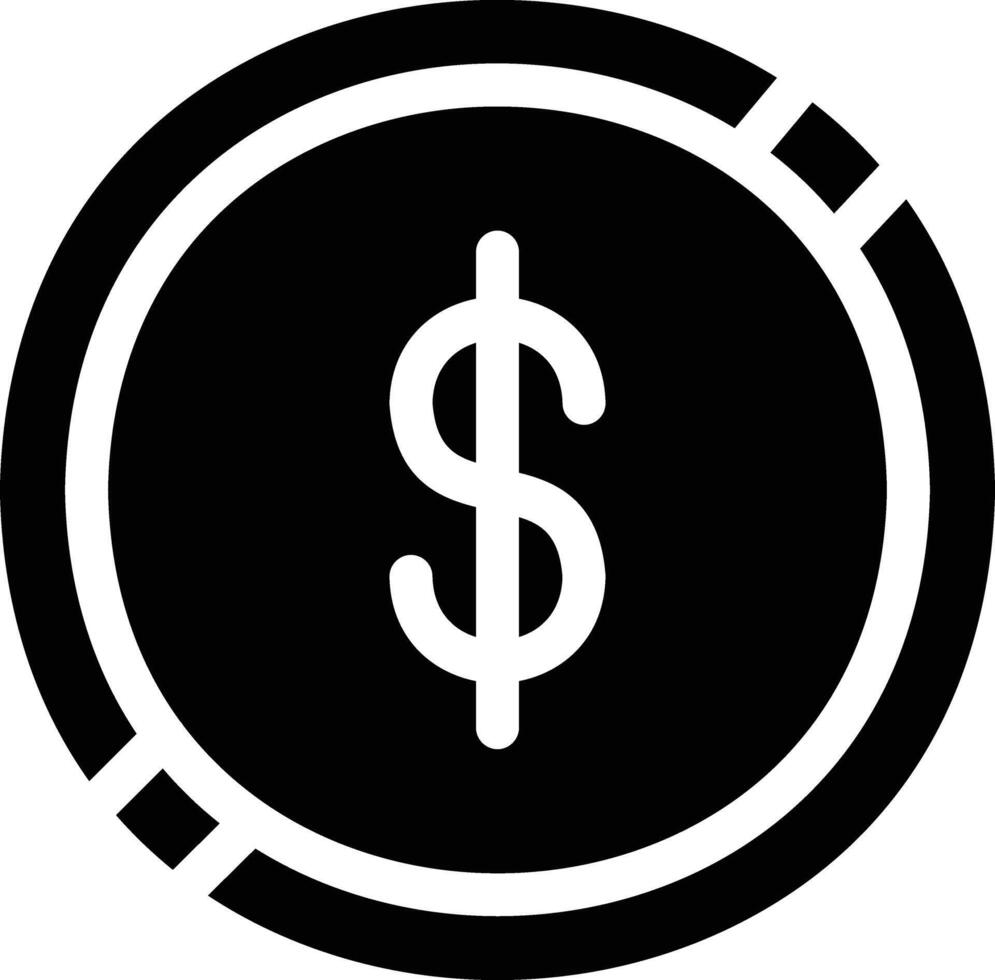 icône de vecteur de pièce de monnaie