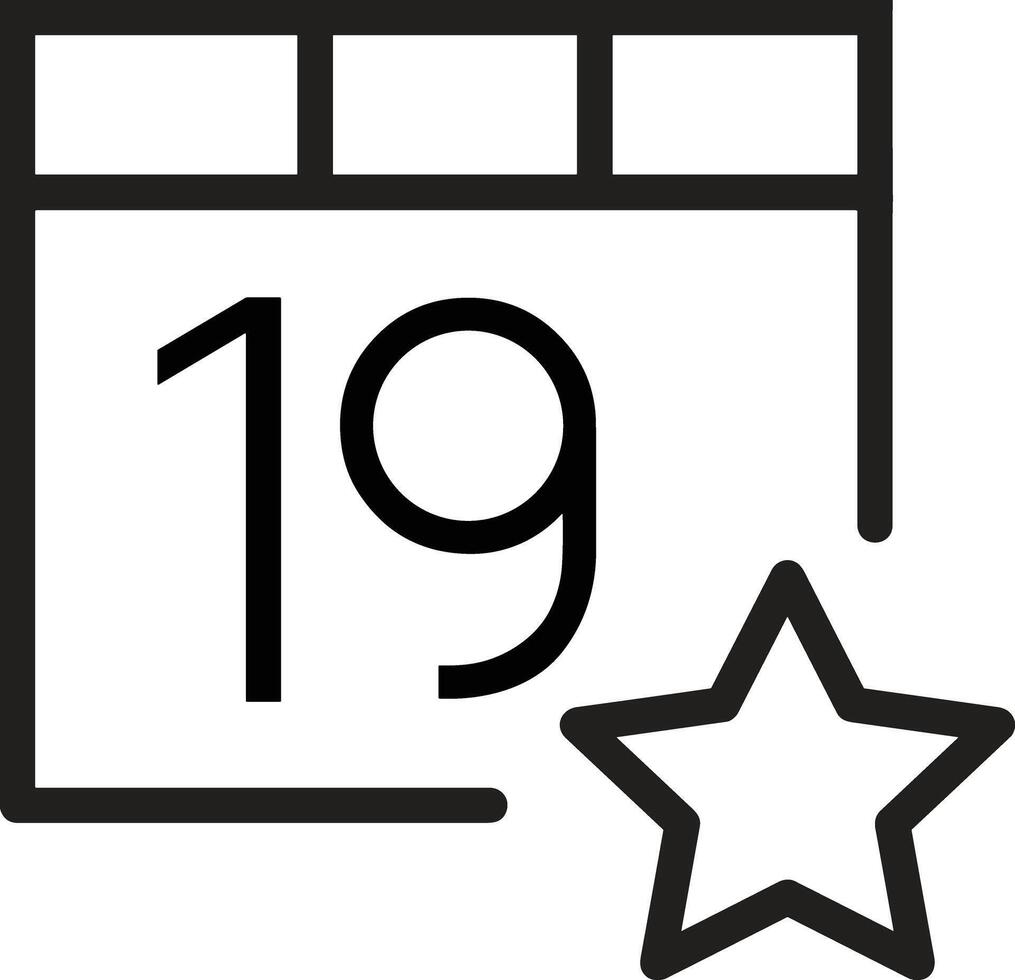 calendrier icône symbole vecteur image