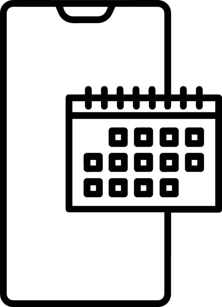 calendrier icône symbole vecteur image