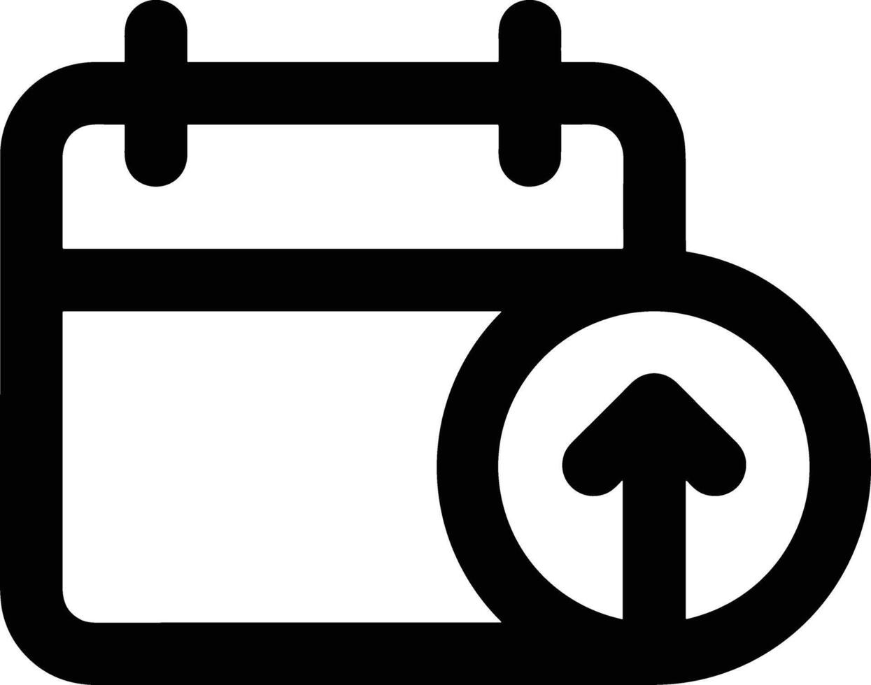 calendrier icône symbole vecteur image