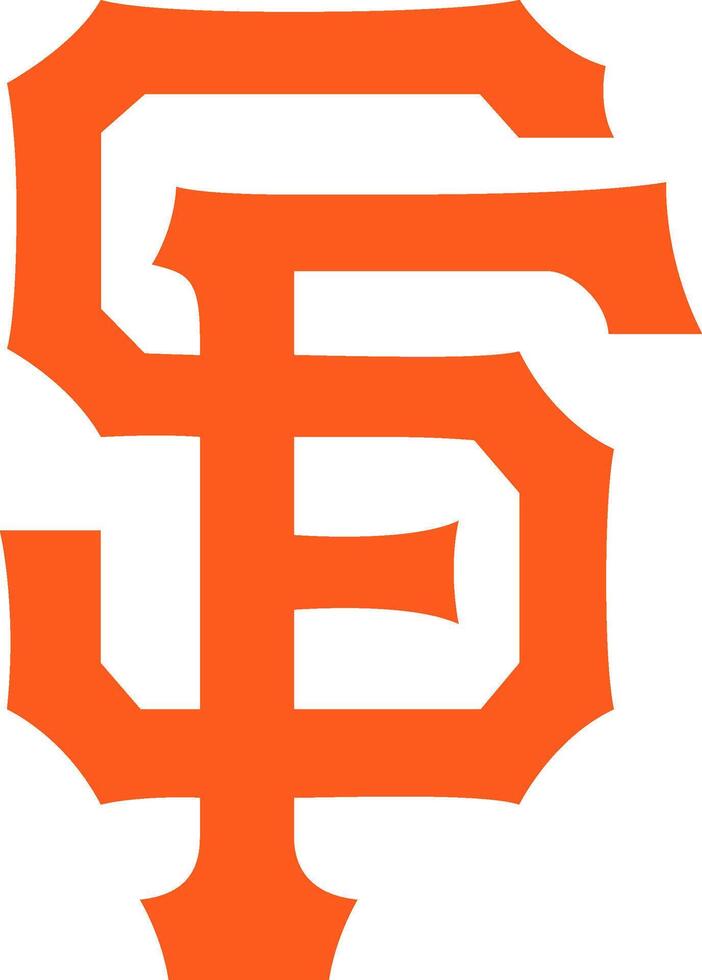 logo de le san francisco géants Majeur ligue base-ball équipe vecteur