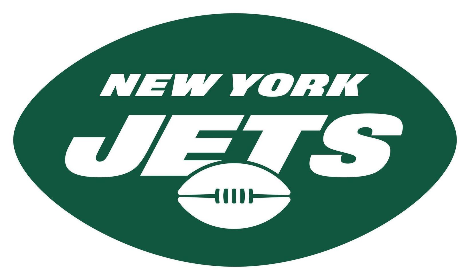 le logo de le Nouveau york jets américain Football équipe de le nationale Football ligue vecteur