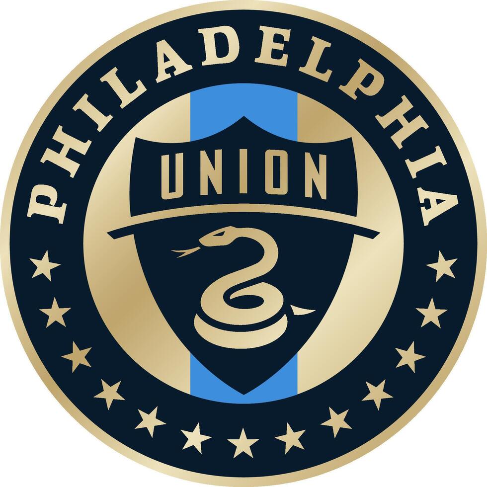 logo de le crême Philadelphia syndicat Majeur ligue football Football équipe vecteur