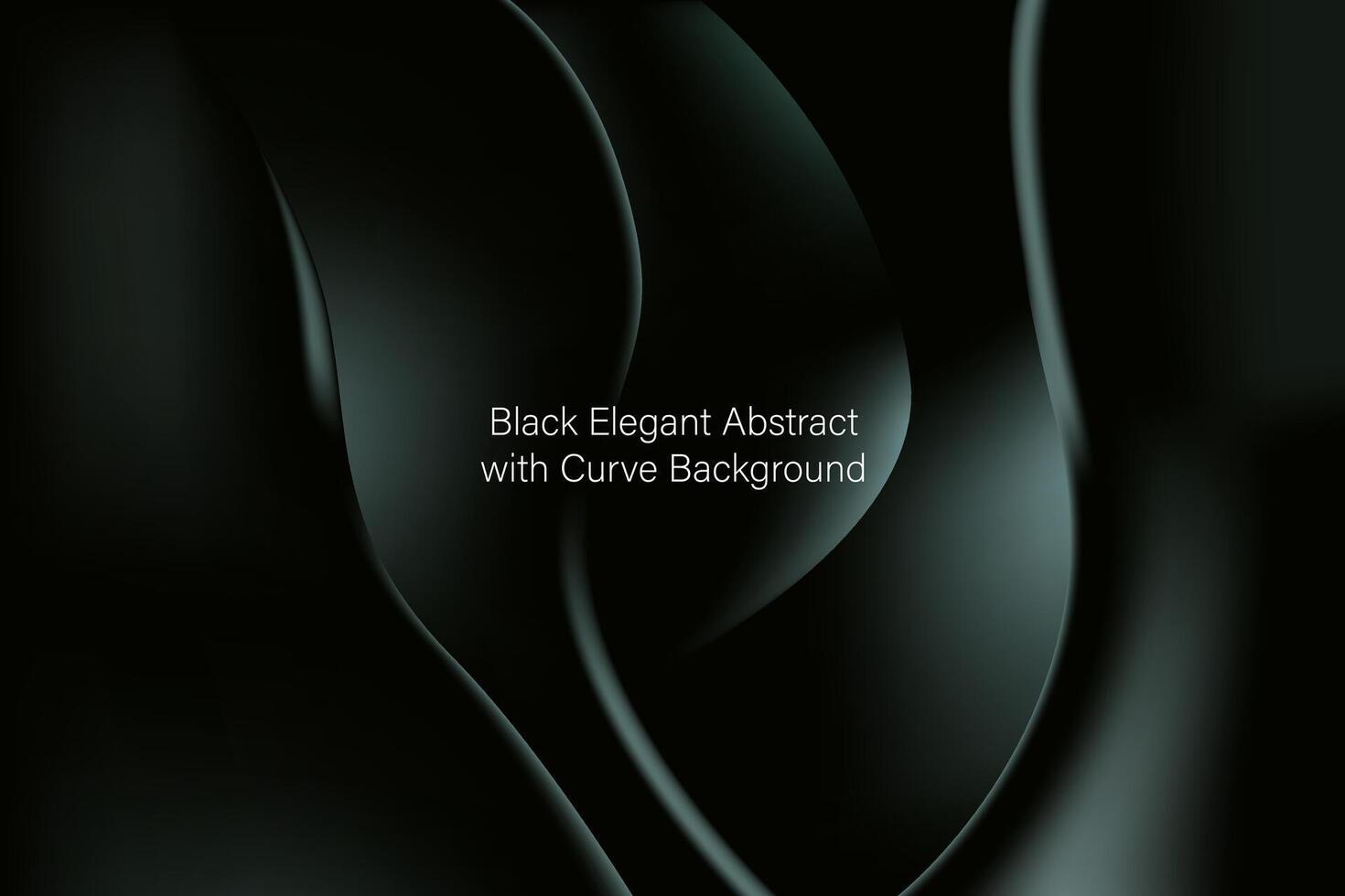 abstrait noir avec courbe Contexte vecteur