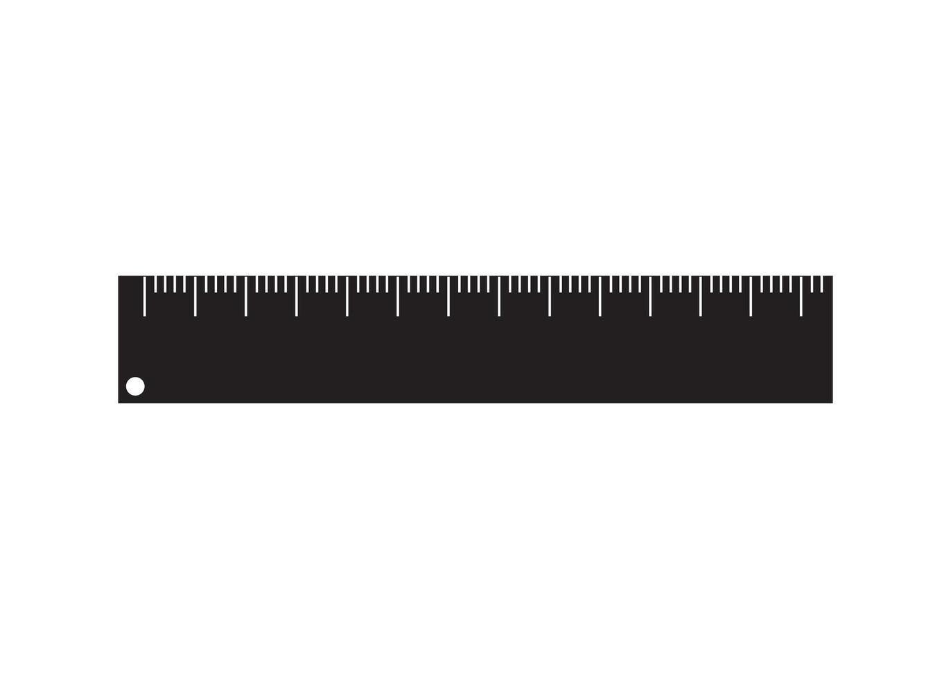 règle icône conception vecteur