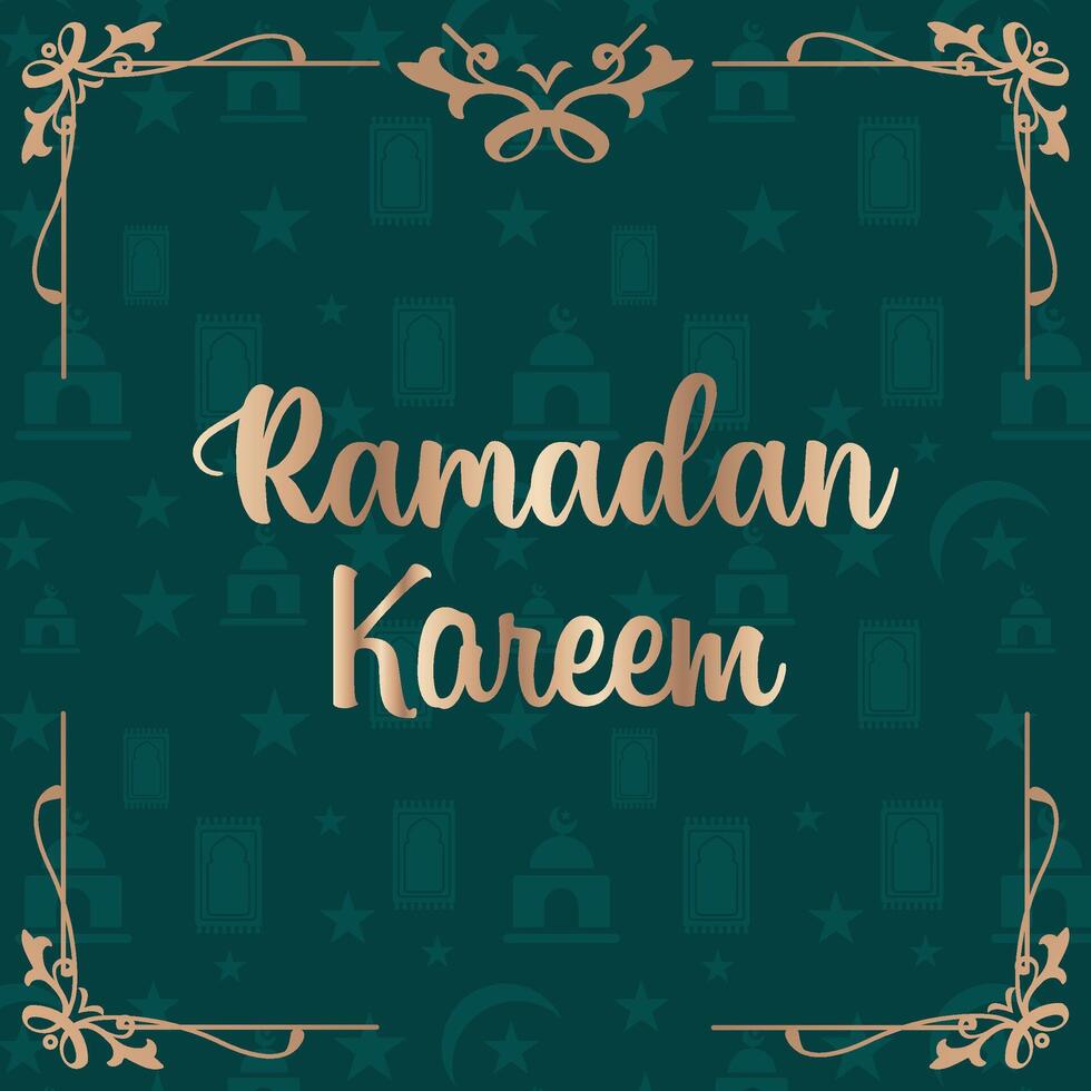 Ramadan fête modèle vecteur