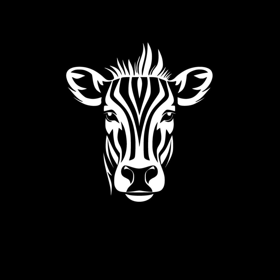 animal, noir et blanc vecteur illustration