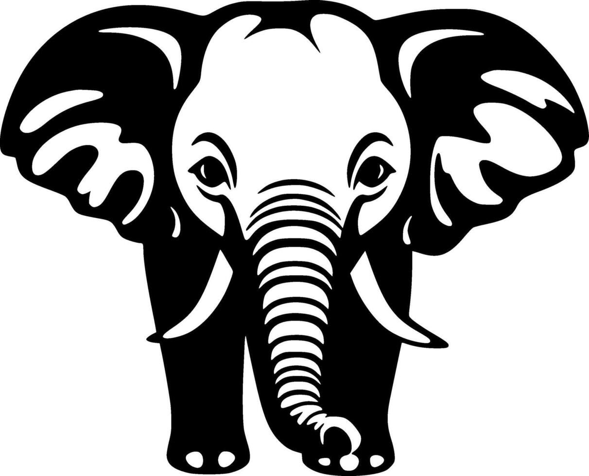 l'éléphant bébé - haute qualité vecteur logo - vecteur illustration idéal pour T-shirt graphique
