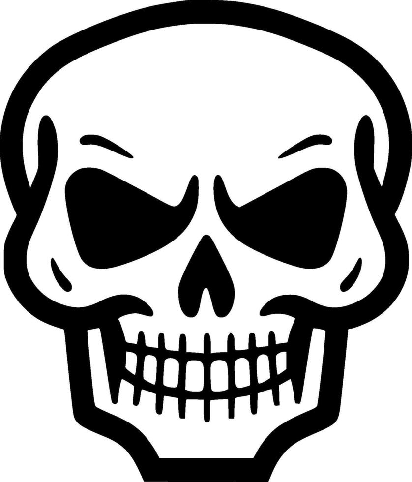 crâne - haute qualité vecteur logo - vecteur illustration idéal pour T-shirt graphique