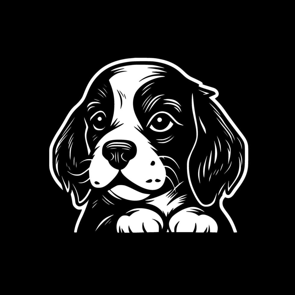 chiot - haute qualité vecteur logo - vecteur illustration idéal pour T-shirt graphique