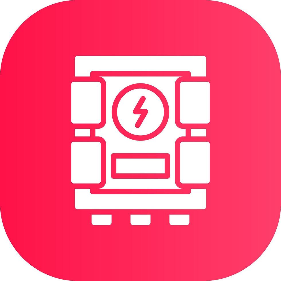 conception d'icône créative de panneau électrique vecteur