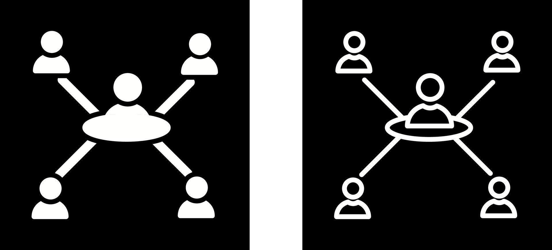 icône de vecteur de travail d'équipe