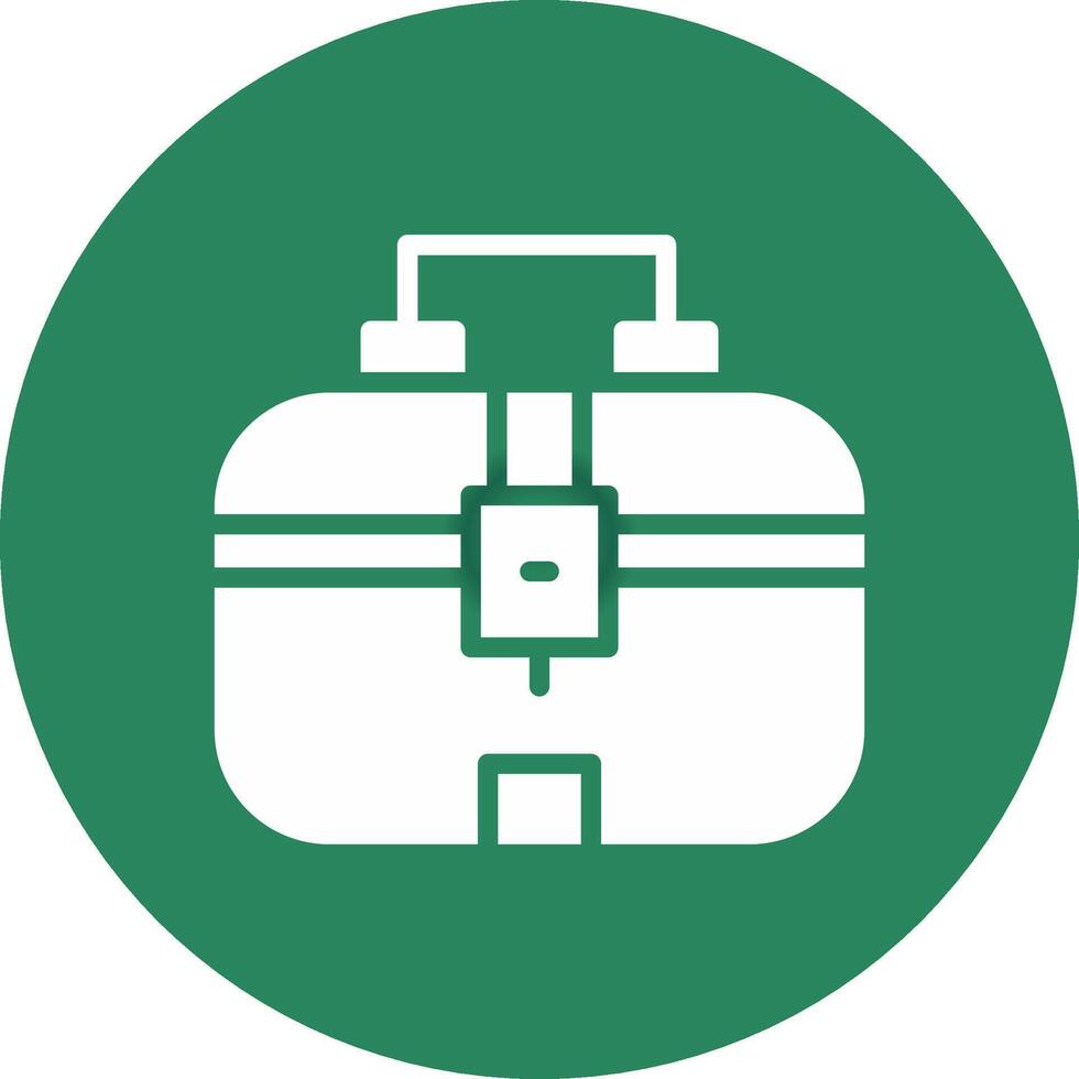 conception d'icône créative de boîte à outils vecteur