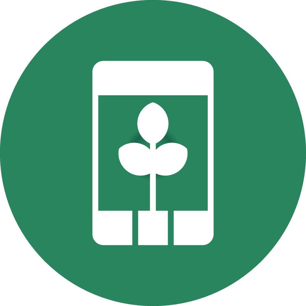 agriculture app Créatif icône conception vecteur