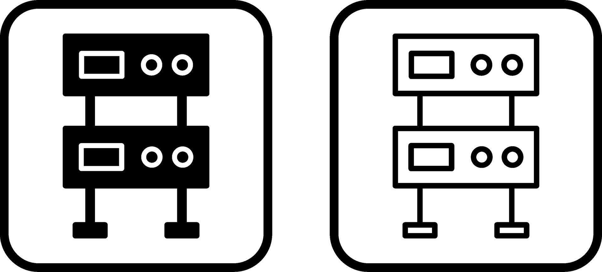 icône de vecteur de serveur