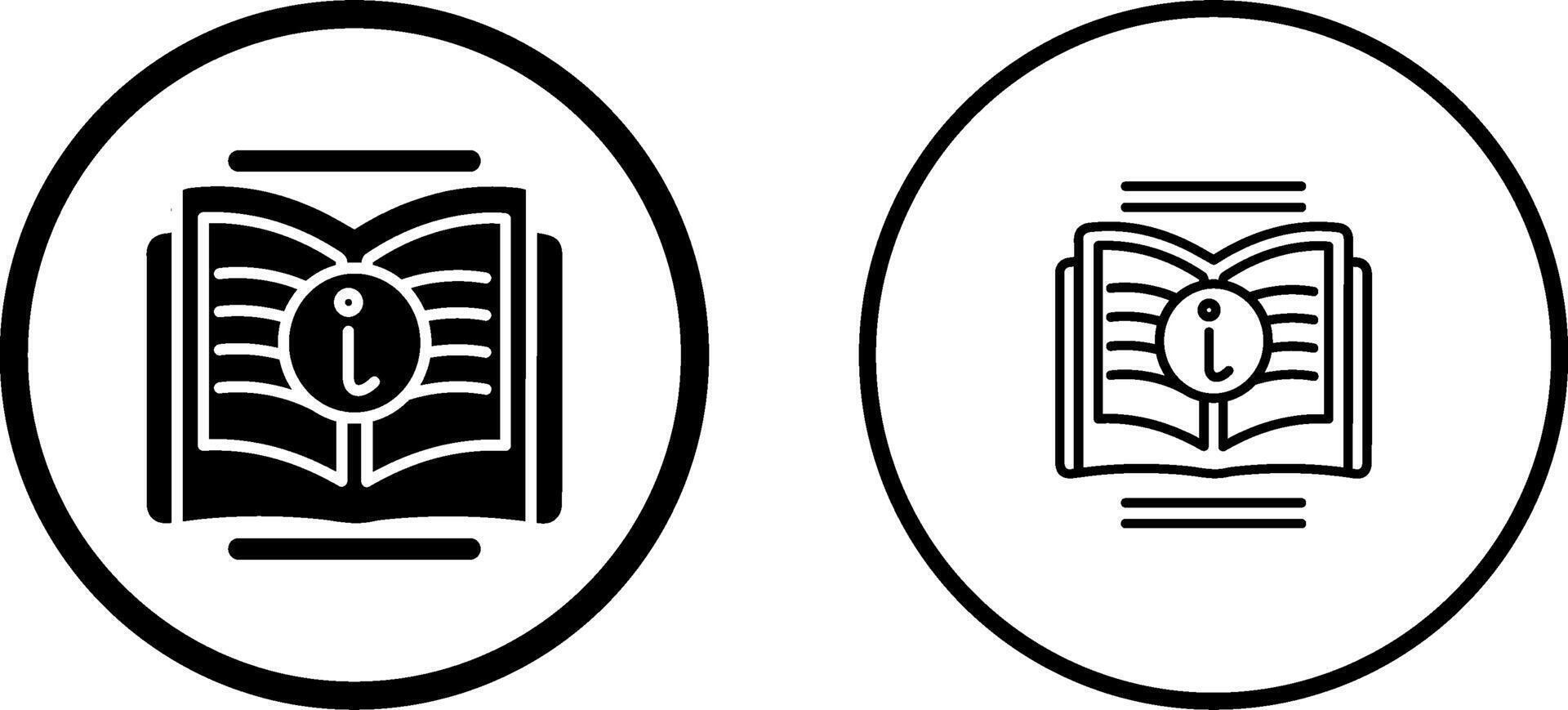 icône de vecteur d'informations