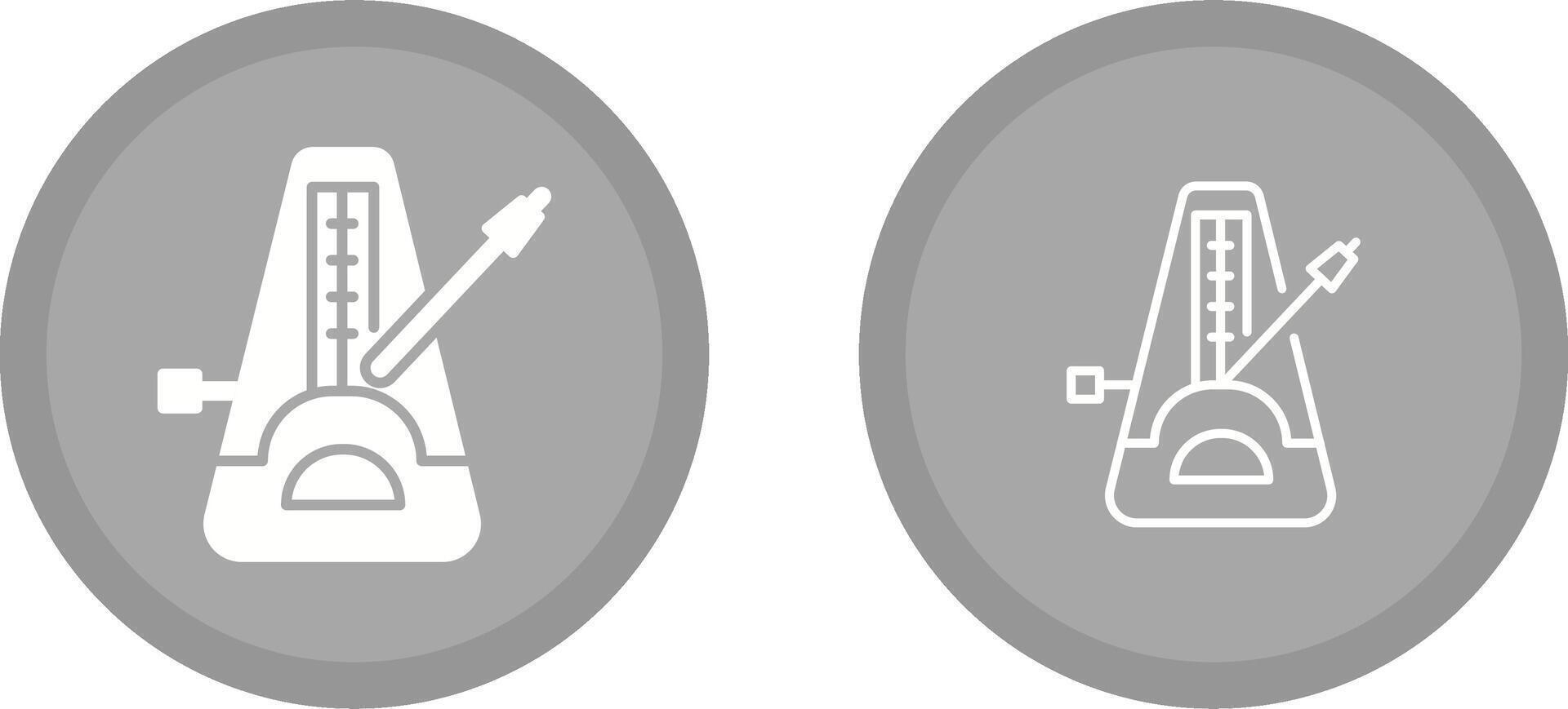 icône de vecteur de métronome