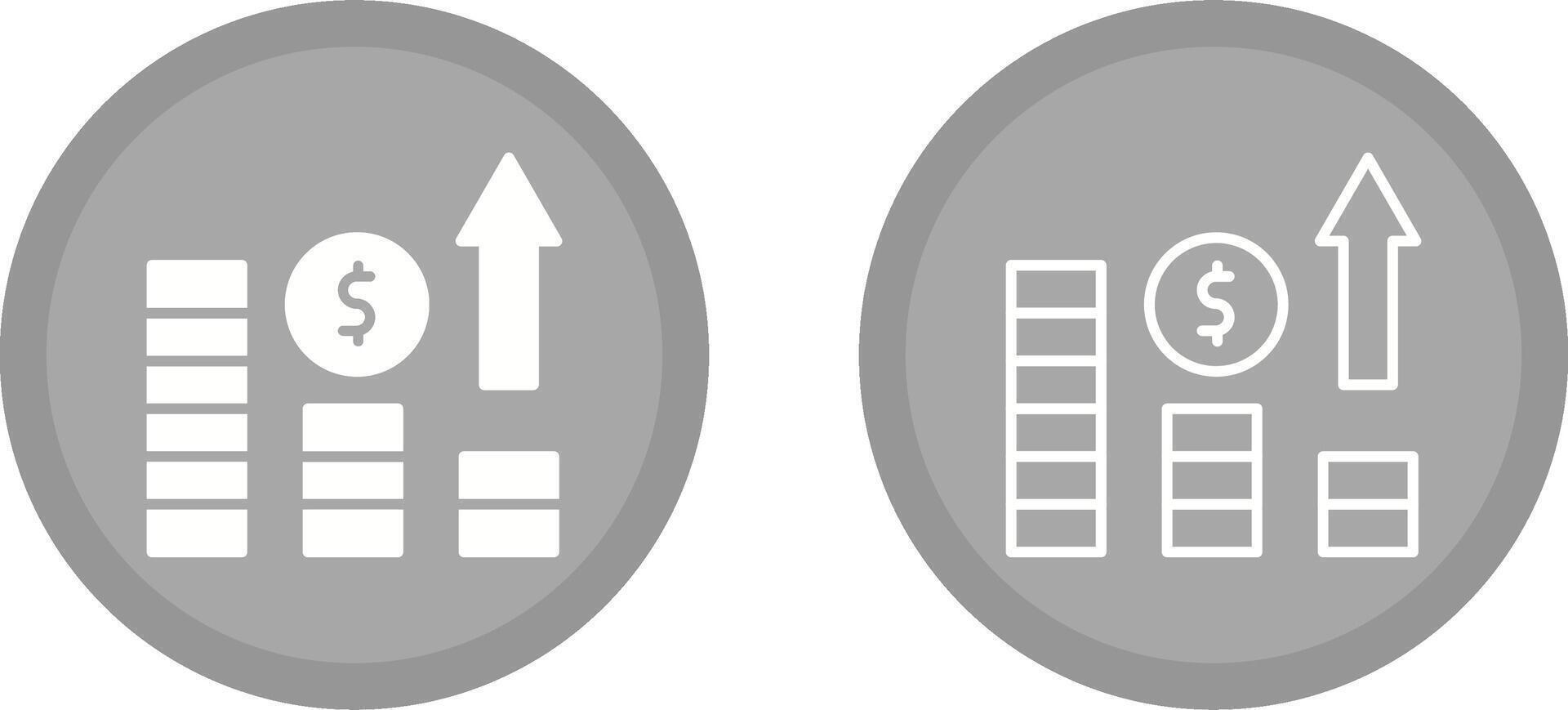 icône de vecteur d'investissement