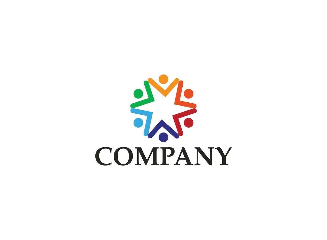 social équipe logo icône. vecteur