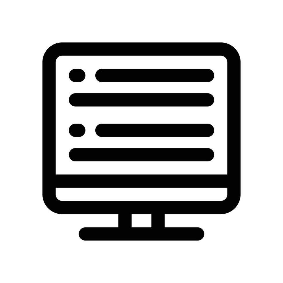 tâche icône. vecteur ligne icône pour votre site Internet, mobile, présentation, et logo conception.