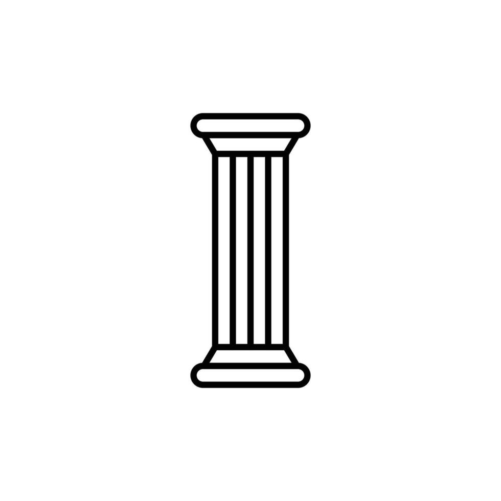 pilier vecor icône vecteur