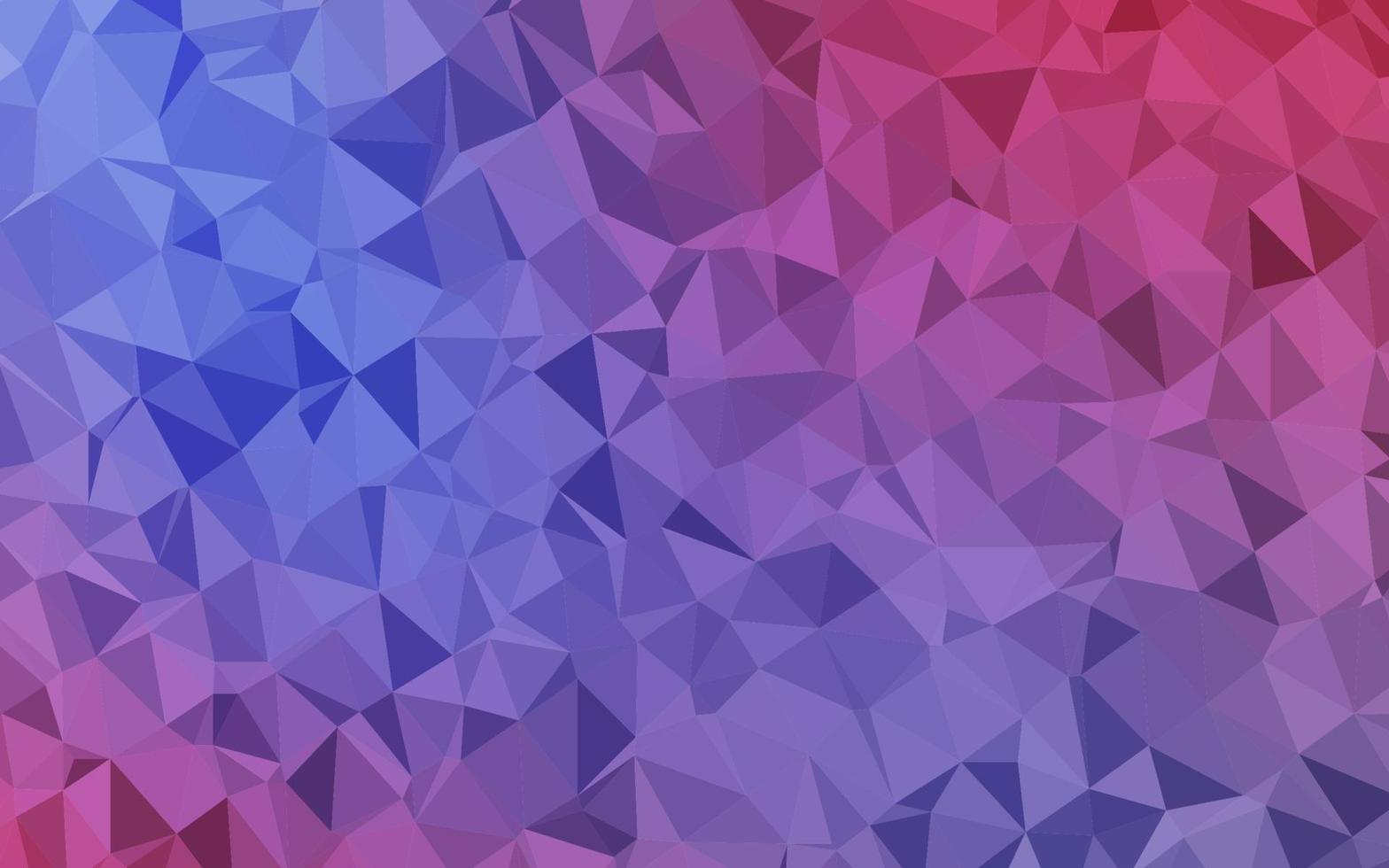 modèle polygonal vectoriel bleu clair et rouge.