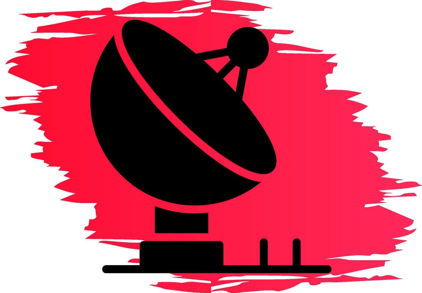 conception d'icône créative d'antenne vecteur