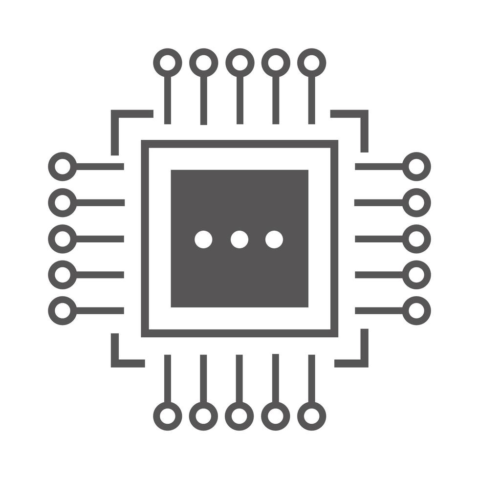 technologie des circuits électroniques vecteur