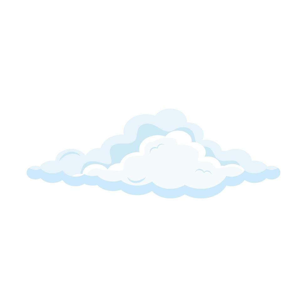 icône de nuage simple vecteur