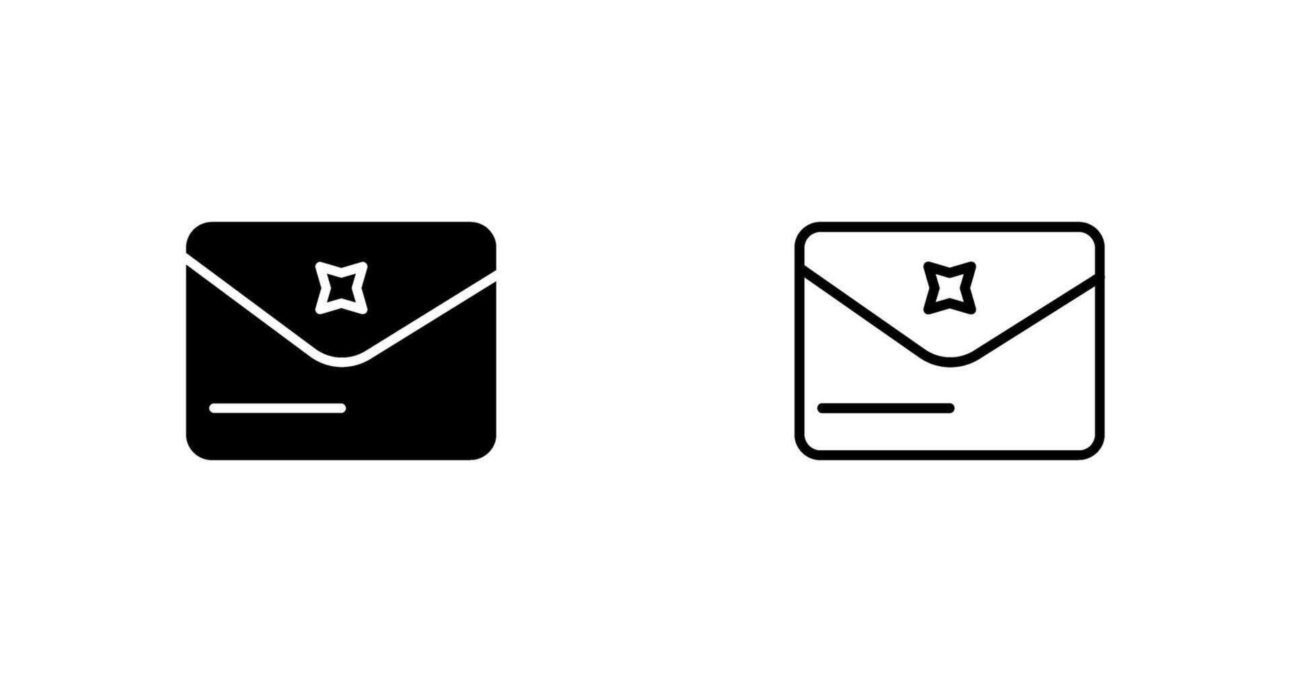 icône de vecteur d'enveloppe
