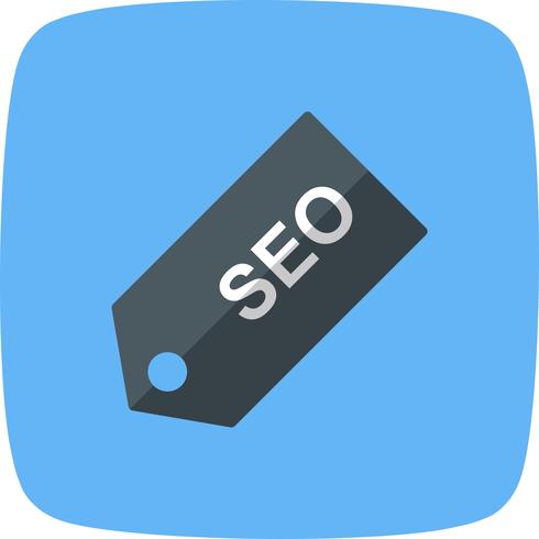 Icône de vecteur SEO Tag