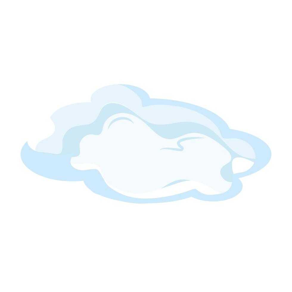 icône de nuage de nature vecteur