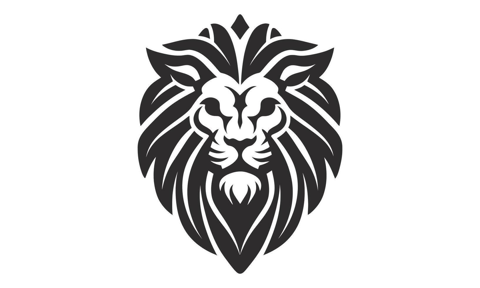 Lion vecteur icône graphique logo conception